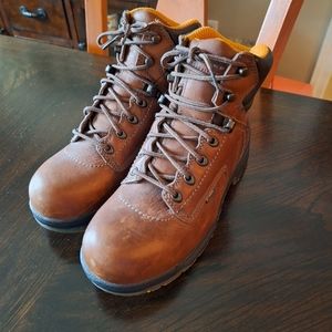 TIMBERLAND PROS MEN SIZE 9, STEEL TOE, NEW